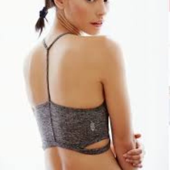 Free People Infinity Bra Heathered Gray Size L - Picture 12 of 12